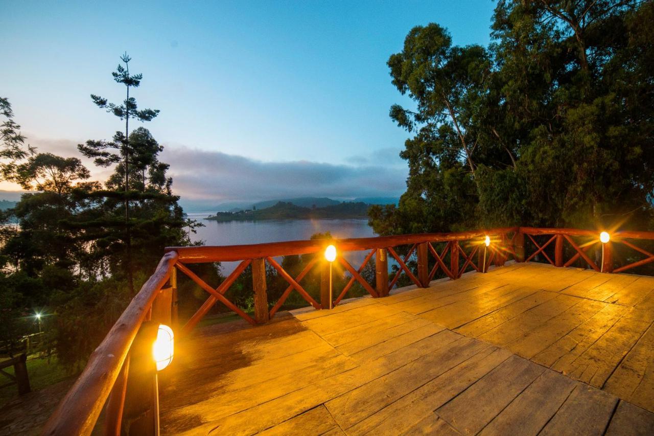 Chabahinga Lake Bunyonyi Eco Resort מראה חיצוני תמונה