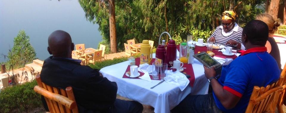 Chabahinga Lake Bunyonyi Eco Resort מראה חיצוני תמונה